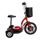 Drive Medical Three Wheel Recreational Power Scooter ZOOME3, Red Brand New. Fixed Price $887.93.
