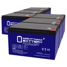 Mighty Max 12V 12AH Gel F2 Replaces Drive Phoenix 4 Wheel S35015 - 6 Pack. Fixed Price $179.99.