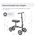 Drive Medical Folding Knee Scooter. Fixed Price $74.99.