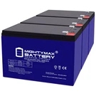 Mighty Max 12V 10AH Gel F2 Replaces Currie Drive Stealth 1000DD Scooter - 3 Pack. Fixed Price $84.99.