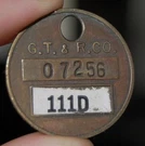 Vintage Goodyear Tire & Rubber G.t. R. Brass Advertising Akron Ohio. Fixed Price $19.95.