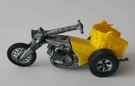Hot Wheels Choppin' Chariot Rrrumblers Chopper Trike Motorcycle W/ Rider Yellow. Fixed Price $50.00.