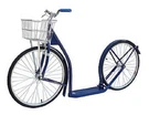 24/20 Adult Kick Scooter - Navy Blue Genuine Amish Big Wheel Usa Made. Fixed Price $599.99.