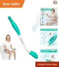 Ergonomic Long Butt Wiper - Essential Toilet Aid For Limited Mobility. Fixed Price $17.99.