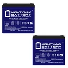 Mighty Max 12V 55AH Gel Battery For Quantum Qg Edge 2.0 Power Chair - Pack. Fixed Price $269.99.