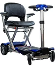 Enhance Mobility Transformer 2 Automatic Folding Scooter - Blue. Fixed Price $2775.00.