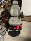 Pride Jazzy Select Gt Power Chair Grey, Red, 2 Chargers, For Indoor And Outdoor. Fixed Price $700.00.