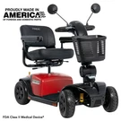 Pride Victory Platinum- SC710PLA- 4-WHEEL Ez Turn Full Size Mobility Scooter. Fixed Price $2849.00.