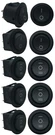 5 Pack Black Momentary & Latch Spst Round Rocker Toggle Switches 12V 20A - Usa. Fixed Price $16.49.