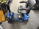 Vive 4 Wheel Electric Powered Mobility Scooter - Blue. Fixed Price $499.00.