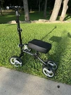 Elenker Steerable Knee Walker Medical Scooter - Black. Fixed Price $50.00.