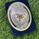 1998 Golden Plains Trucking 5 Years Service Belt Buckle Montana Silver. Fixed Price $125.00.
