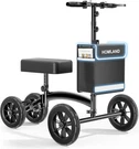 Homland Knee Scooter For Adults Foot Injuries Ankle Surgery, Foldable Steerable. Fixed Price $60.00.