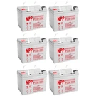 6PC Npp NP12-35AH 12V Agm Vrla Battery High-capacity. Fixed Price $529.00.