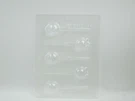 Candy Mold 5 Apple Lollipop Shapes Clear Plastic Ck Products 90-13337. Fixed Price $13.99.
