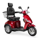 Red Legacy 3 Wheel Scooter 400 Lb Capacity Usa Warranty Service No Assembly Requ. Fixed Price $2799.00.