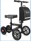 Blessreach Deluxe Medical Scooter Double Handbrake, All Terrain Steerable Knee. Fixed Price $110.00.