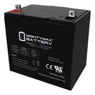 Mighty Max 12V 55AH Replacement Battery For Pride Pursuit SC713 Scooter. Fixed Price $119.99.