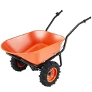 500W Electric Wheelbarrow Cart 4.5CU. Ft. Load W/metal Handle & 16" Track Wheels. Fixed Price $752.99.