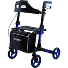Journey Upwalker Breeze Traditional Rollator With Seat For Adults, Blue. Fixed Price $169.99.