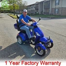 800W 4-WHEEL Heavy Duty Mobility Scooter 60V/20AH 31 Miles For Seniors 500LBS. Fixed Price $2699.00.