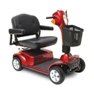 Pride Mobility Maxima Bariatric 500 Lbs Heavy Duty Electric Scooter SC940 Red/bl. Fixed Price $2999.00.