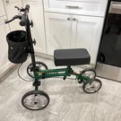 Deluxe Elenker Medical Aid Knee Scooter Steerable Walker 10" Wheels Walking. Fixed Price $50.00.
