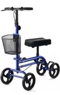 Knee Scooter, Rinkmo Steerable Walker Economical Scooters Blue. Fixed Price $140.00.