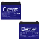Mighty Max 12V 35AH Gel Battery Replaces Pride Mobility SC609 Victory - Pack. Fixed Price $159.99.