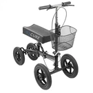 Allcure Terrain Foldable Medical Knee Walker Scooter Roller, Black. Fixed Price $194.99.