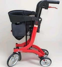 Drive Medical Nitro Dlx Foldable Rollator Walker W/seat Tall Red Cup Holder. Fixed Price $189.99.
