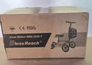 Blessreach Knee Walker Steerable Scooter Black WB2208-T Medical All-terrain Disc. Fixed Price $99.99.