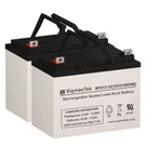 Ctm HS-2800 Replacement Battery Set By Sigmastek 12V 32AH Nb Gel. Fixed Price $162.99.