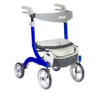 Drive Medical Nitro Dlx Rollator, Color Blue. Fixed Price $390.00.