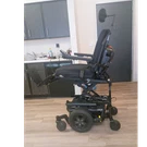 Quantum Edge 3 Power Wheelchair Black Electric Ilevel Seat Adjustable Reclining. Fixed Price $1000.00.