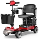 Upgrade 4 Wheels Mobility Scooter With Removable Battery, Compact Heavy Duty .... Fixed Price $581.05.