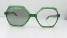 Vintage Cool Ray Easy Go Green Oval Sunglasses Frames Only. Fixed Price $18.00.