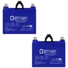Mighty Max 12V 35AH Gel Nb Replaces Pride Mobility SC64 Revo Wheel - Pack. Fixed Price $164.99.