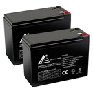 (2 Pack) Expertbattery 12V 10AH Replacement For Shoprider Echo SL73. Fixed Price $46.99.