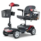 Metro 4 Wheel Travel Mobility Scooter With 300W Motor For ADULT-300LBS, Red. Fixed Price $899.00.