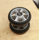 Double Caster Front Wheels For Ev Rider Transport Af+ Mobility Scooters 150X35. Fixed Price $61.76.