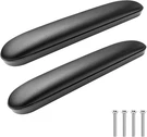 Wheelchair Armrest Pads Replacement, Universal Fit, Comfortable Black Pair 13.8". Fixed Price $27.99.