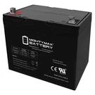 Mighty Max ML75-12 12V 75AH Battery Replaces Schumacher Sb 12750. Fixed Price $149.99.