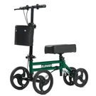 Elenker YF-9005E Adjustable Steerable Medical Knee Walker 10"WHEELS Green. Fixed Price $98.65.