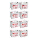 8PC Npp NP12-35AH 12V Agm Vrla Battery High-capacity. Fixed Price $685.00.