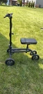 Kneerover Specialty Walker Black 4 Wheels Adjustable Height Handbrakes. Fixed Price $100.00.