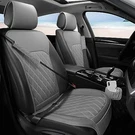 Sanwom Front Car Seat Covers - Leather With Storage Pocket And Grey. Fixed Price $75.72.