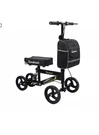 Bless Reach Steerable Knee Walker Deluxe Scooter Black All Terrain WB-2208. Fixed Price $50.00.