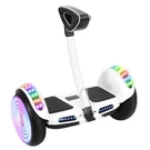 Electric 10'' Tire Self-balancing Scooter W/light Adjustable Height Dual Control. Fixed Price $185.99.