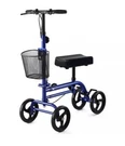 Rinkmo Knee Scooter Steerable Walker Economical With Basket Blue *new*. Fixed Price $49.00.
